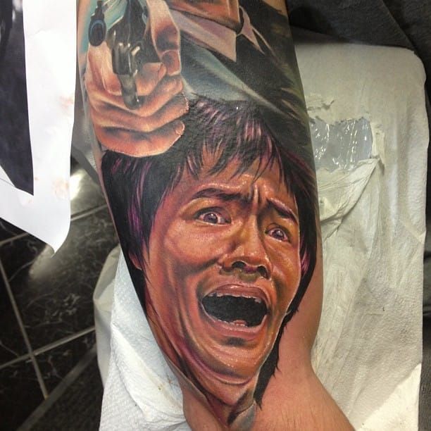 Bruce Lee dragon tattoo by DrDesigns76 on DeviantArt