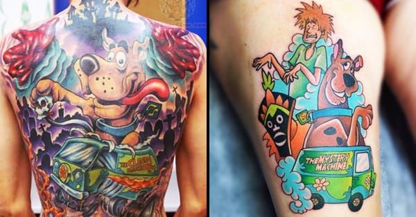 11 Sensational Scooby Doo Tattoo Designs Design Press