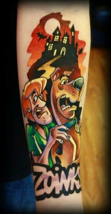 Art Immortal Tattoo  Tattoos  Color  Scooby Doo