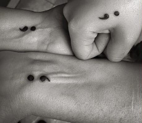 typical semicolon #semicolon