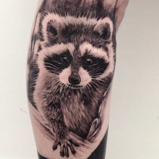 45 Epic Raccoon Skunk and Possum Tattoos  Tattoo Ideas Artists and Models