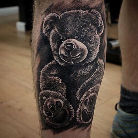 teddy bear tattoo smallTikTok Search