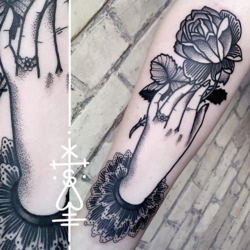 Beautiful Tattoo by Sarah Herzdame