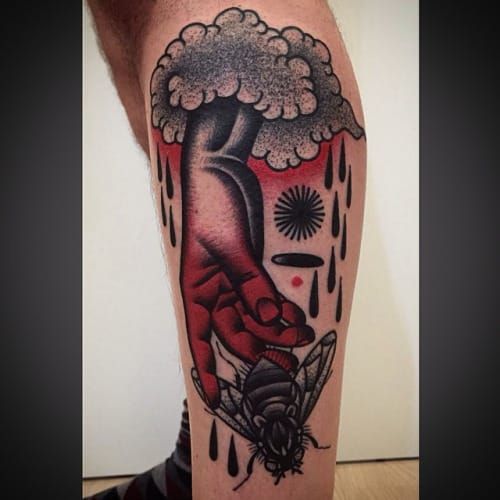 Brilliant Bold Tattoo by Giacomo Sei Dita