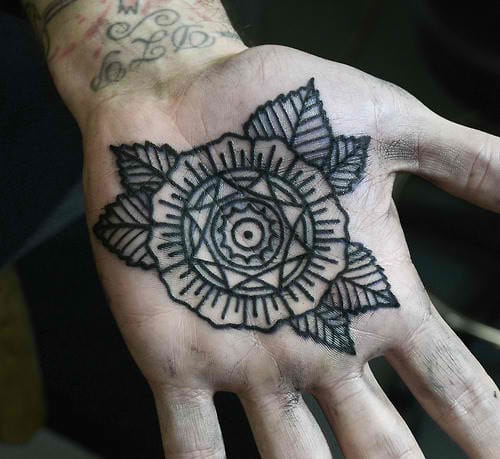 Mandala flower by Philip Yarnell