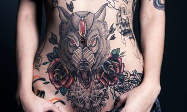 40 Deliciously Savage Stomach Tattoos • Tattoodo