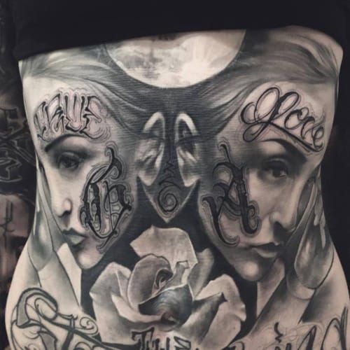 Are stomach tattoos on the ladies giving such an attraction? - GirlsAskGuys
