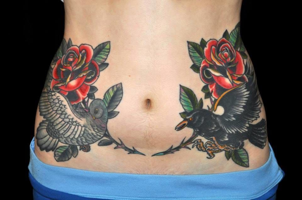 by Joel Kennedy at Exile Tattoo in Olympia, WA