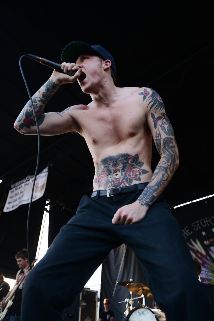 Savage Stomach Tattoo