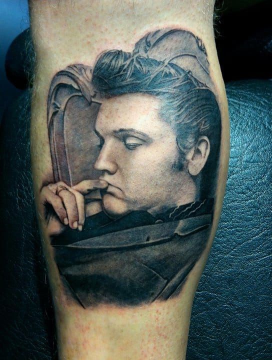 Elvis Presley tattoo by Khan Tattoo  Post 15237