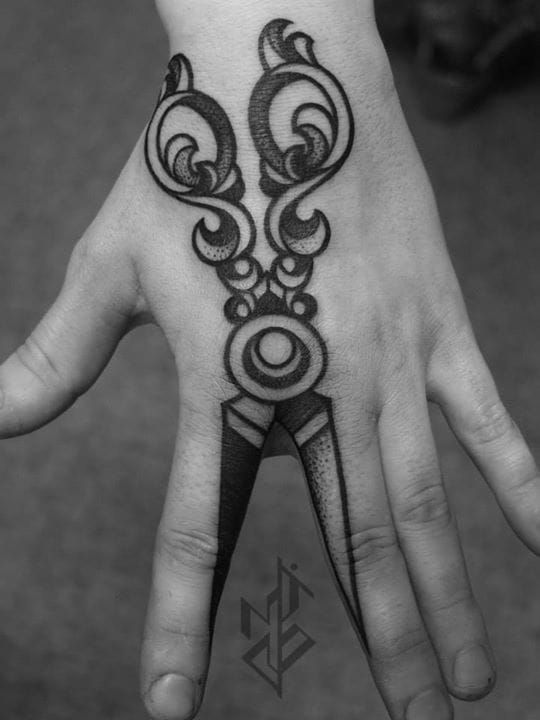 The Very Best Scissors Tattoos  Tattoo Insider