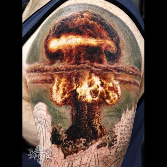 101 Best Bomb Tattoo Ideas Youll Have To See To Believe  Outsons