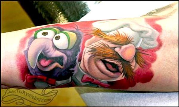 Personagem dos Muppets chamado Animal feito pelo tatuador Clayton Dias  muppets muppetshow animal tattoos tattooar  Tattoos Anarchist tattoo  Animal muppet