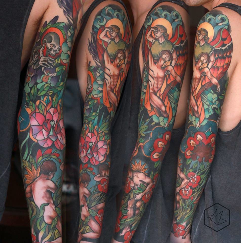 Impressive sleeve! Killer details!