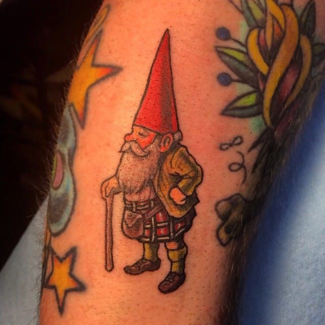 13 Spectacular Gnome Tattoo Designs