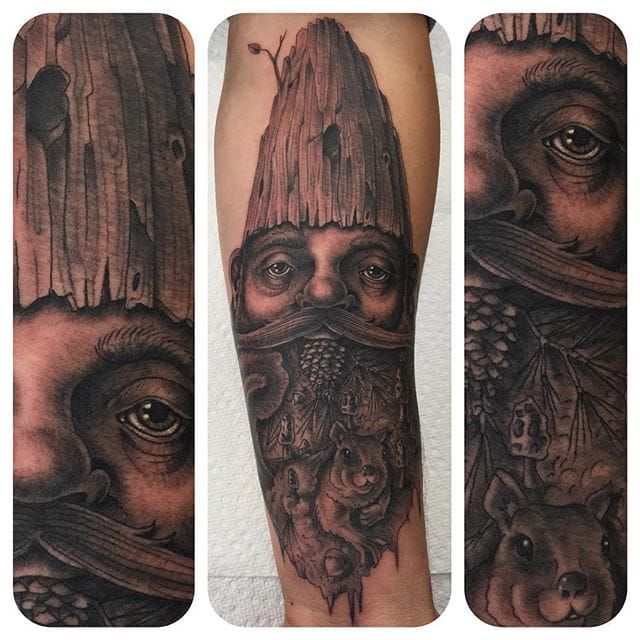 Gnome by Nick Sadler MADISON TattooNOW