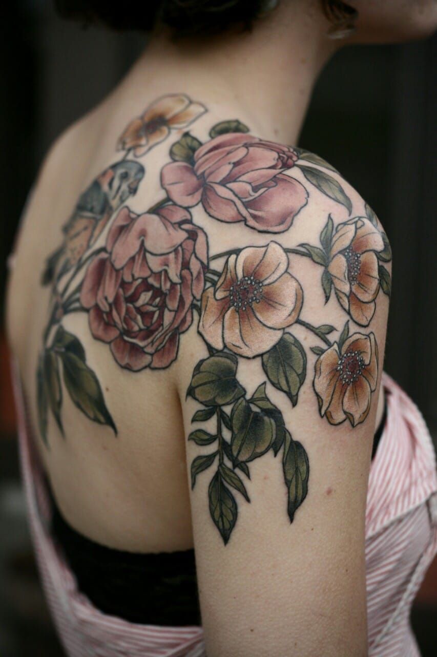 Kirsten Holliday: Inking Gardens On Skin • Tattoodo