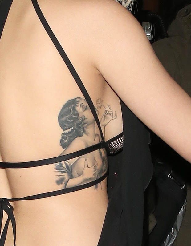 Pictured, Rita Ora