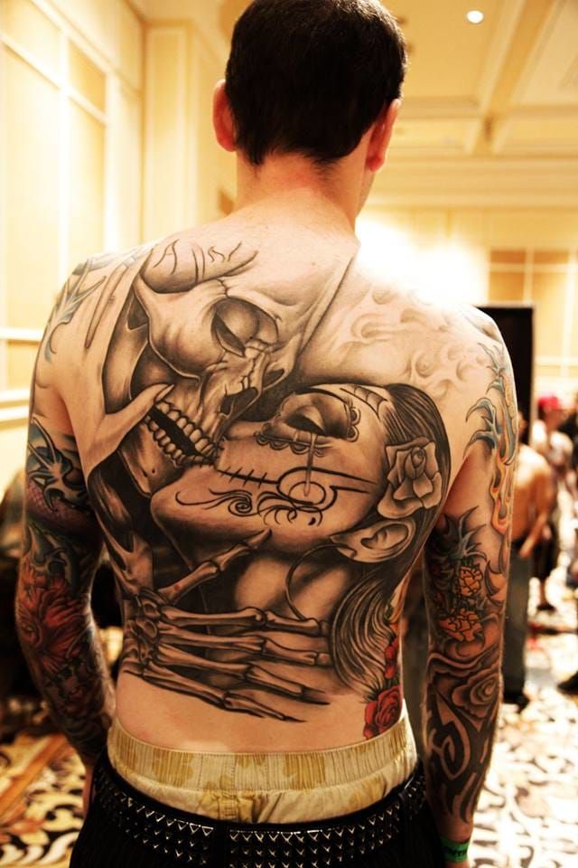 50 Stunning Sugar Skull Tattoo Design Ideas  Their Meanings  Skull couple  tattoo Couple tattoos Tattoos