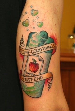 Apple Shampoo lyrics, artist unknown.