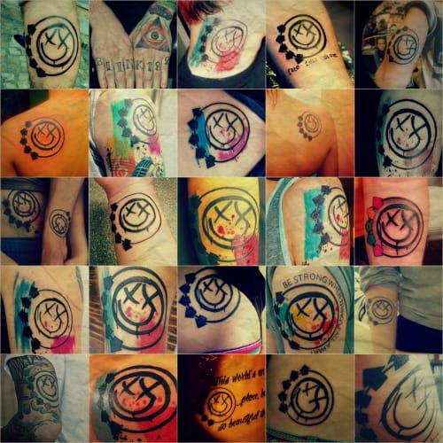 Blink-182 tattoos