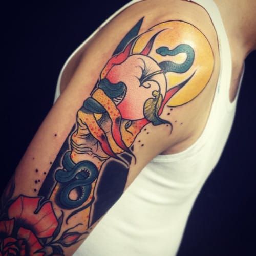 15 Inspired Apple Tattoos Tattoodo