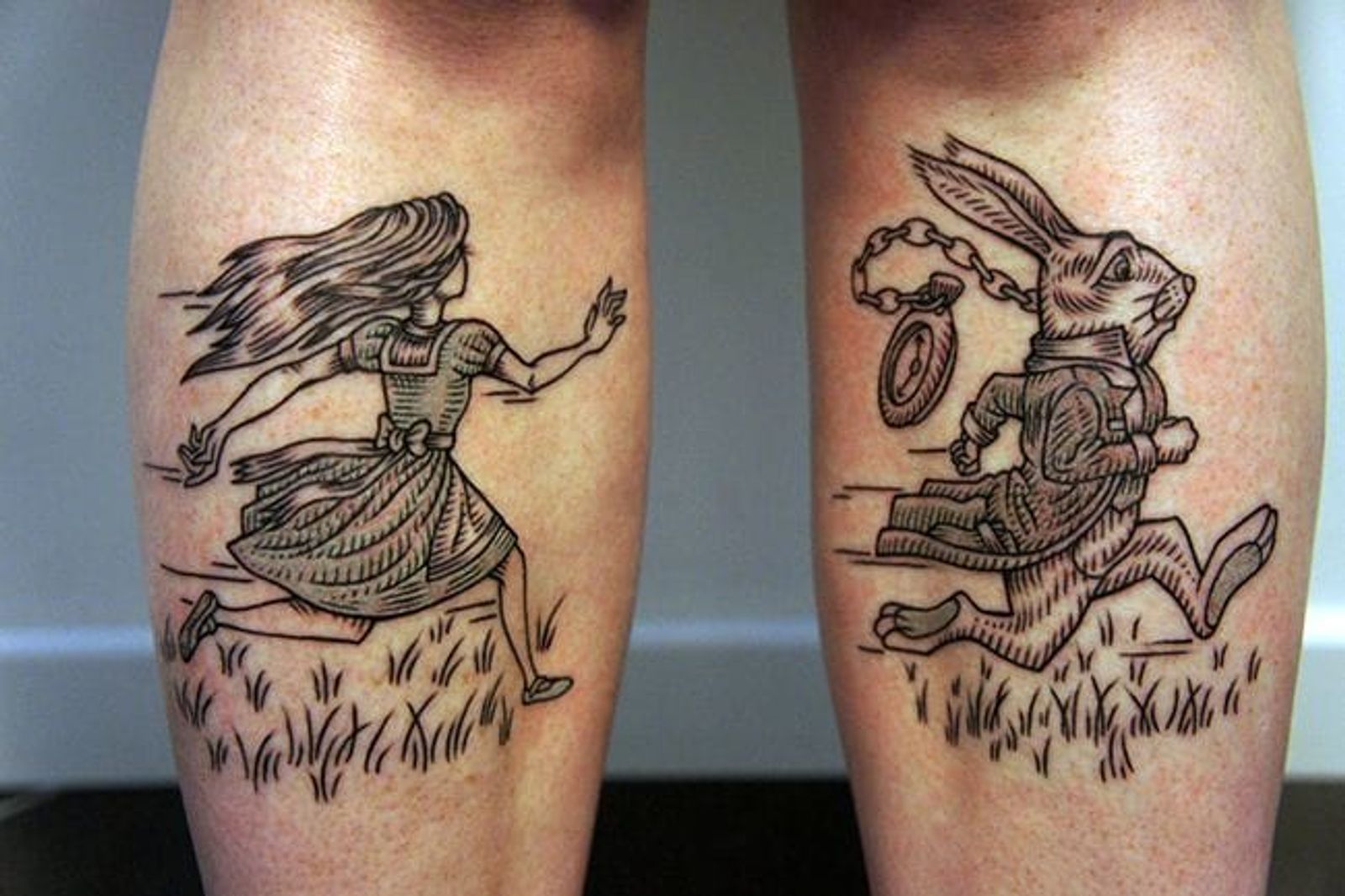 Татуировки по мотивам сказок