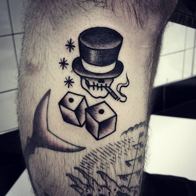 You Know We Roll 20s The Best Dice Tattoos  Geeky Tattoos