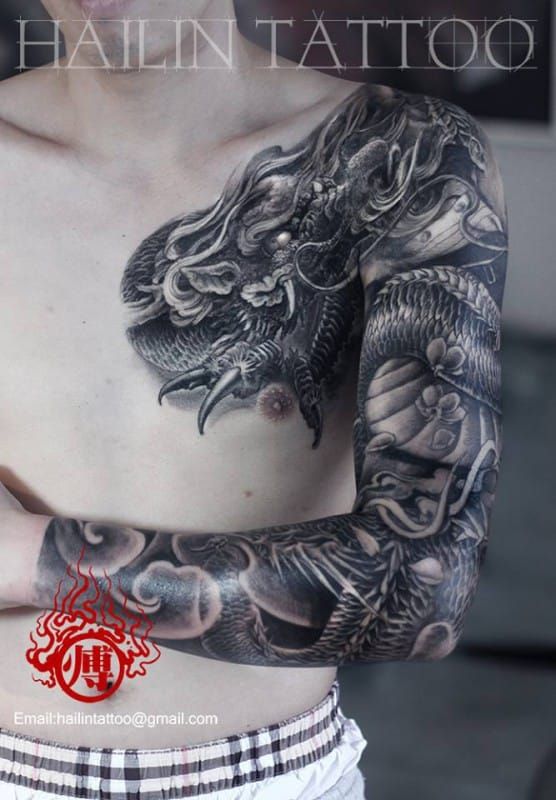 Dragon Sleeve by Hailin Fu