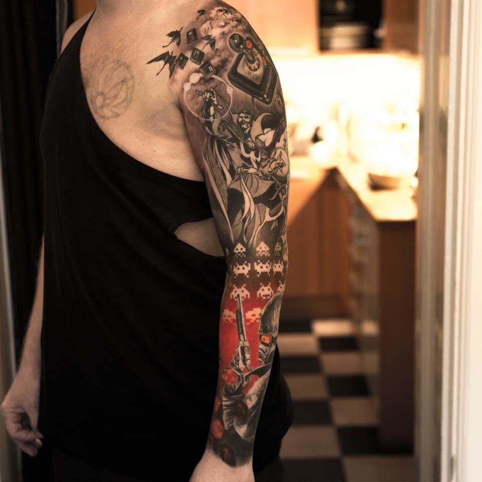Gamer Sleeve by Niki Norberg