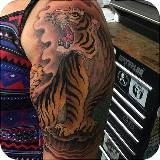 Tiger Tattoo by Ami James