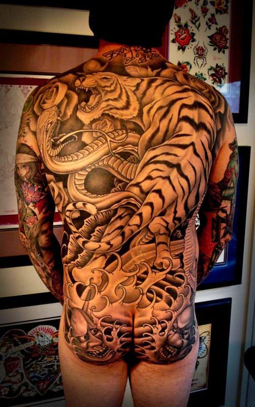 Tiger Tattoo by Tim Hendricks