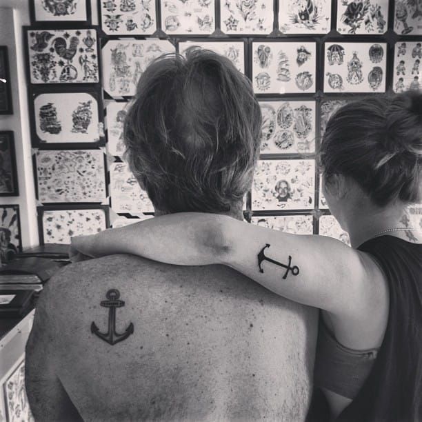 Top 147+ father and daughter tattoo latest