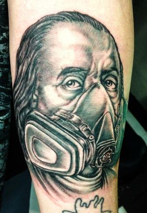 Rollin In The Benjamins 6 Awesome Benjamin Franklin Tattoos Tattoodo