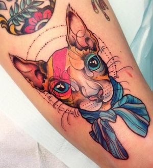 Another tattoo by Katie Shocrylas.