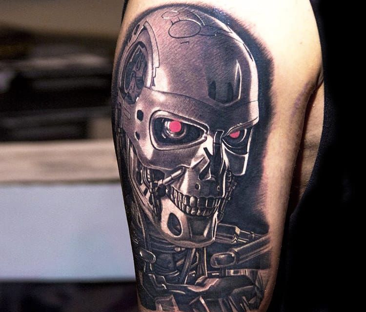 Terminator Tattoos I Need Your Clothes Your Boots Your Motorcycle and  Your Ink