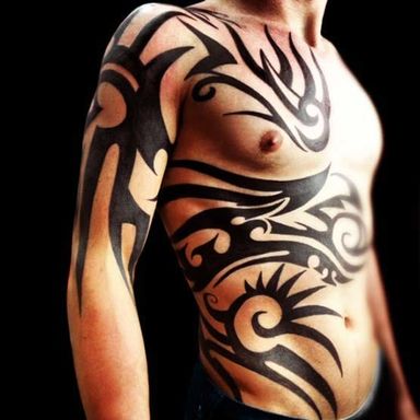 Throwback To The Tribal Tattoos Of The 90's