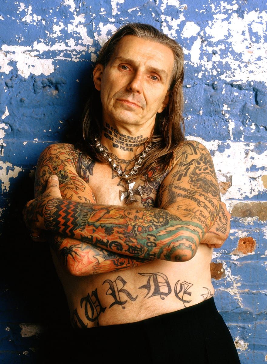 Indian Larry: The Big Chief Of Tattooed Bikers • Tattoodo