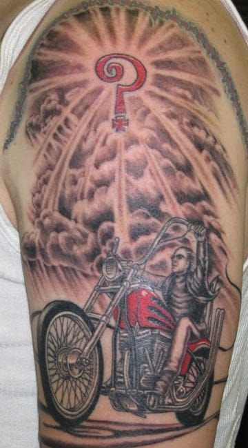 Buy Motorcycle Tattoo Online In India  Etsy India