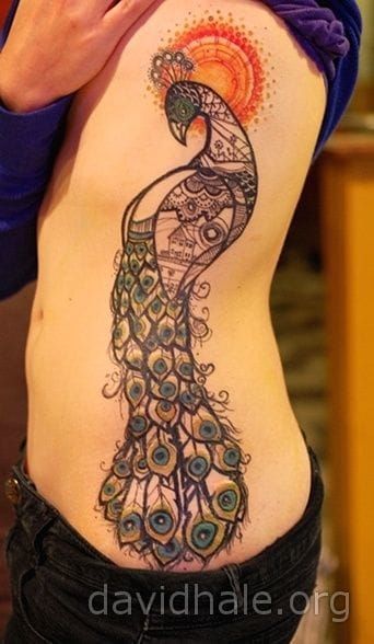 Mehndi inspired tattoo