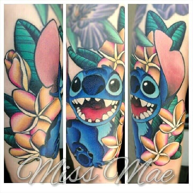 Stitch tattoo disney tattoo  Lilo e stitch tatuagem Tatuagem da  coraline Boas ideias para tatuagem