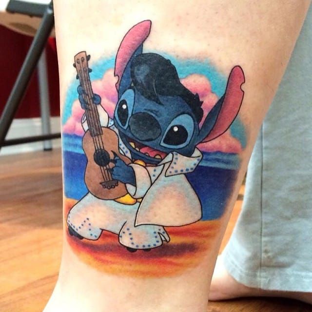 Rachel Halsey Tattoo  Matching Lilo and Stitch sister tattoos from my  Disney friendship flash Thank you ladies     Facebook
