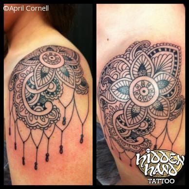 by April Cornell, Hidden Hand Tattoo, Seattle, WA