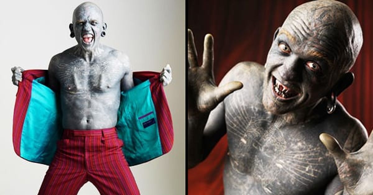 Lucky Diamond Rich: The World's Most Tattooed Person • Tattoodo Lucky Diamond Rich: The World's Most Tattooed Person • Tattoodo