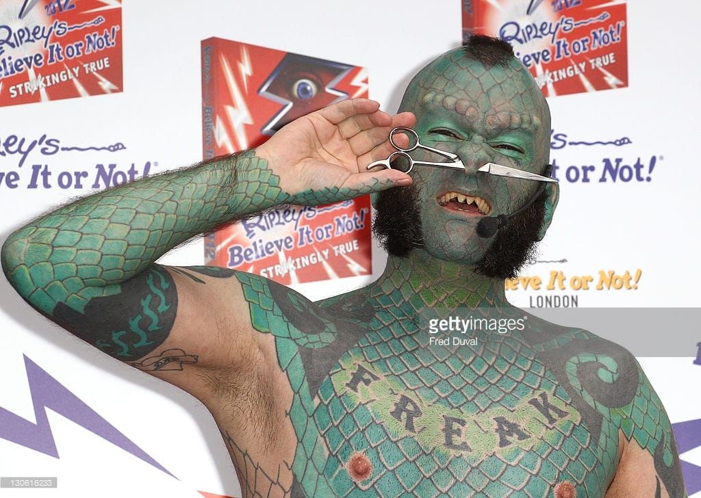 Now with the scissors! via Getty