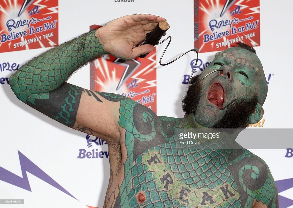 Then back with screw! via Getty
