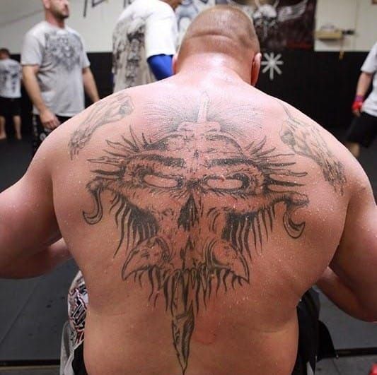 The Fearsome Tattoos Of UFC / WWE Champion Brock Lesnar • Tattoodo