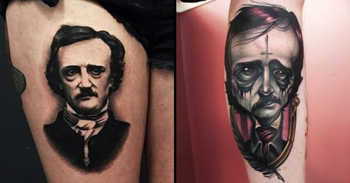 15 Eerie Edgar Allan Poe Tattoos. 