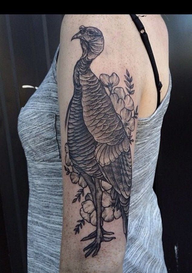 30 Amazing Turkey Tattoos with Meaning  Body Art Guru
