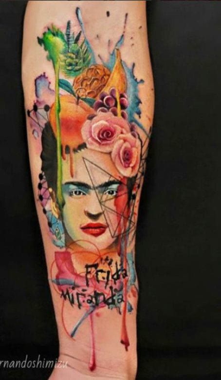 Minus Tattoo  Frida kahlo   Appointments   Facebook